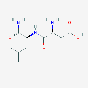 molecular formula C10H19N3O4 B103648 H-Asp-Leu-NH2 CAS No. 17193-68-9