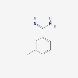molecular formula C8H10N2 B103649 3-Methyl-benzamidine CAS No. 18465-28-6