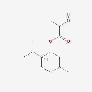 Propanoic acid, 2-hydroxy-, 5-methyl-2-(1-methylethyl)cyclohexyl ester
