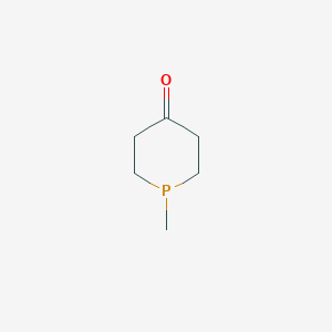 molecular formula C6H11OP B103662 4-Phosphorinanone, 1-methyl- CAS No. 16327-48-3