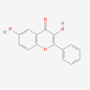 molecular formula C15H10O4 B010367 3,6-Dihydroxyflavone CAS No. 108238-41-1