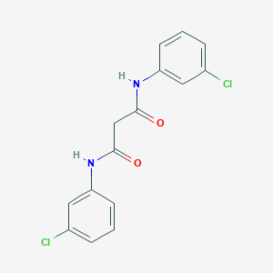 molecular formula C15H12Cl2N2O2 B103670 N,N'-双(3-氯苯基)-丙二酰胺 CAS No. 17722-14-4