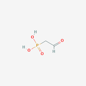 molecular formula C2H5O4P B103672 磷酸乙醛 CAS No. 16051-76-6