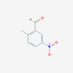 molecular formula C8H7NO3 B103683 2-Methyl-5-nitrobenzaldehyde CAS No. 16634-91-6