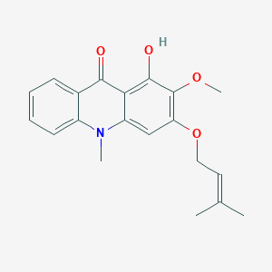 molecular formula C20H21NO4 B103684 Evoprenine CAS No. 16584-45-5