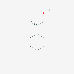 molecular formula C10H18O B103687 2-(4-甲基环己基)丙-2-烯-1-醇 CAS No. 15714-13-3