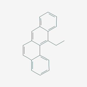 molecular formula C20H16 B103690 12-ethylbenzo[a]anthracene CAS No. 18868-66-1