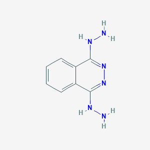 molecular formula C8H10N6 B103709 Ophthazin CAS No. 484-23-1