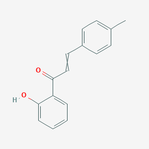 molecular formula C16H14O2 B103711 1-(2-Hydroxyphenyl)-3-(4-methylphenyl)prop-2-en-1-one CAS No. 16635-14-6