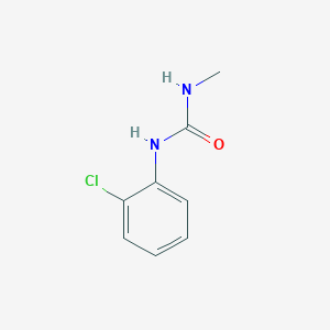 molecular formula C8H9ClN2O B103718 1-(2-Chlorophenyl)-3-methylurea CAS No. 15500-96-6