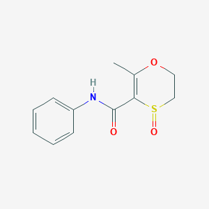molecular formula C12H13NO3S B103724 Carboxin sulfoxide CAS No. 17757-70-9