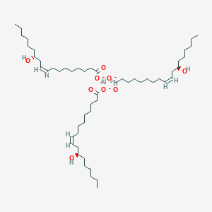 molecular formula C54H99AlO9 B103726 Aluminium triricinoleate CAS No. 17161-57-8