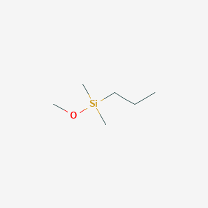 molecular formula C6H16OSi B103733 Methoxy-dimethyl-propylsilane CAS No. 18182-14-4