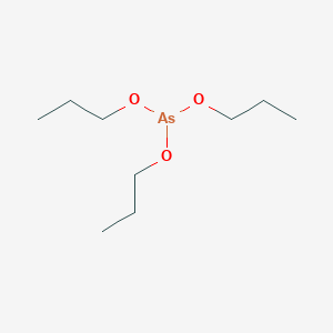 molecular formula C9H21AsO3 B103742 Tripropoxyarsine CAS No. 15606-91-4