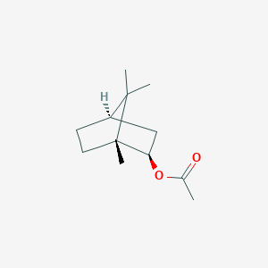molecular formula C12H20O2 B103746 Isobornyl acetate CAS No. 17283-45-3
