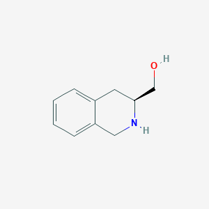 molecular formula C10H13NO B103747 (S)-1,2,3,4-Tetrahydroisoquinoline-3-methanol CAS No. 18881-17-9