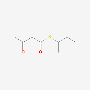 molecular formula C8H14O2S B103752 S-butan-2-yl 3-oxobutanethioate CAS No. 15780-64-0