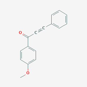 molecular formula C16H12O2 B103757 Phenylethynyl p-methoxyphenyl ketone CAS No. 16616-43-6