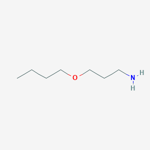 molecular formula C7H17NO B103762 3-丁氧基丙胺 CAS No. 16499-88-0