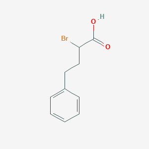 molecular formula C10H11BrO2 B103765 2-Bromo-4-phenylbutanoic acid CAS No. 16503-46-1
