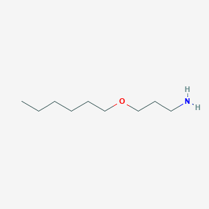 molecular formula C9H21NO B103770 3-(Hexyloxy)propylamine CAS No. 16728-61-3