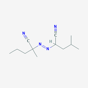 molecular formula C12H20N4 B103775 2,4'-Dimethyl-2,2'-azodivaleronitrile CAS No. 15457-18-8