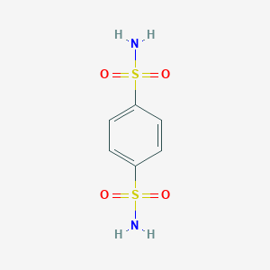 molecular formula C6H8N2O4S2 B103779 苯-1,4-二磺酰胺 CAS No. 16993-45-6