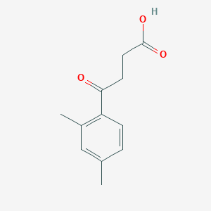 molecular formula C12H14O3 B103780 4-(2,4-Dimethylphenyl)-4-oxobutanoic acid CAS No. 15880-03-2