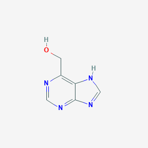 molecular formula C6H6N4O B103792 1h-Purine-6-methanol CAS No. 17405-22-0