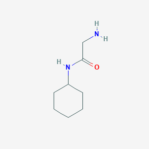molecular formula C8H16N2O B103795 2-amino-N-cyclohexylacetamide CAS No. 16817-90-6