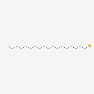 molecular formula C18H37Si B103800 十八烷基硅烷 CAS No. 18623-11-5