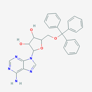 molecular formula C29H27N5O4 B103821 5'-O-(三苯甲基)腺苷 CAS No. 18048-85-6