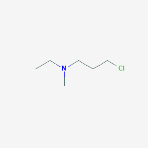 molecular formula C6H14ClN B103826 (3-Chloropropyl)ethyl(methyl)amine CAS No. 343926-41-0