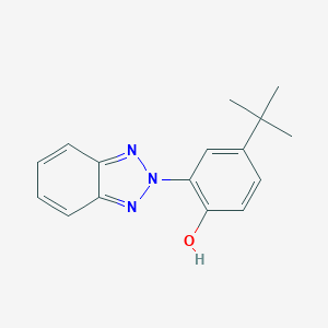 molecular formula C16H17N3O B103830 2-(2H-苯并三唑-2-基)-4-叔丁基苯酚 CAS No. 3147-76-0