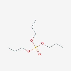 molecular formula C9H21O4P B103840 三丙基磷酸酯 CAS No. 513-08-6