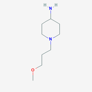 molecular formula C9H20N2O B103848 1-(3-甲氧基丙基)-4-哌啶胺 CAS No. 179474-79-4