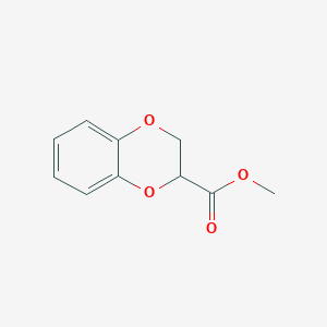 B103858 Methyl 2,3-dihydro-1,4-benzodioxine-2-carboxylate CAS No. 3663-79-4