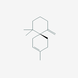 molecular formula C15H24 B103879 (-)-beta-Chamigrene CAS No. 18431-82-8