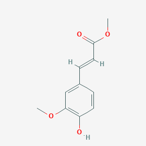 molecular formula C11H12O4 B103908 Methyl ferulate CAS No. 2309-07-1