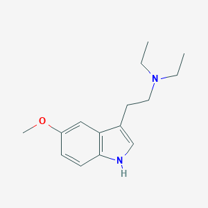 molecular formula C15H22N2O B103915 5-Methoxy-N,N-diethyltryptamine CAS No. 1218-40-2