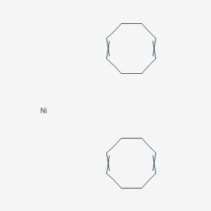molecular formula C16H24Ni B103923 Bis(1,5-cyclooctadiene)nickel(0) CAS No. 1295-35-8