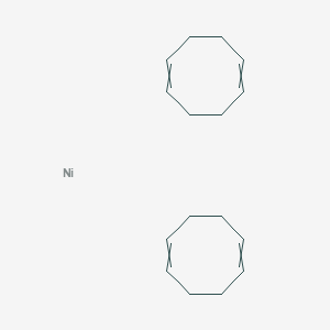 molecular formula C16H24Ni B103923 Bis(1,5-cyclooctadiene)nickel CAS No. 1295-35-8