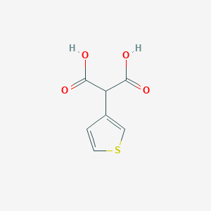 molecular formula C7H6O4S B103929 3-Thiophenemalonic acid CAS No. 21080-92-2