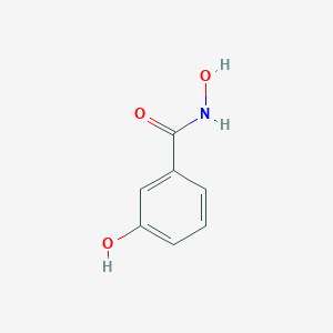 molecular formula C7H7NO3 B103962 N,3-二羟基苯甲酰胺 CAS No. 16060-55-2