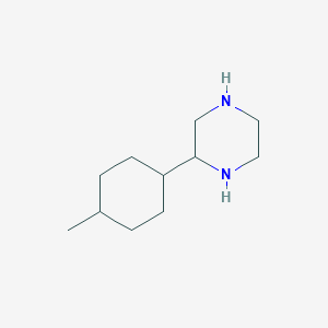molecular formula C11H22N2 B010398 2-(4-Methylcyclohexyl)piperazine CAS No. 100416-32-8