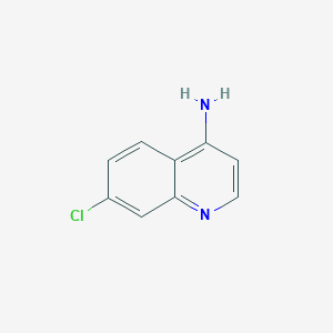 molecular formula C9H7ClN2 B103981 7-chloroquinolin-4-amine CAS No. 1198-40-9