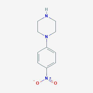 molecular formula C10H13N3O2 B103982 1-(4-Nitrophenyl)piperazine CAS No. 6269-89-2