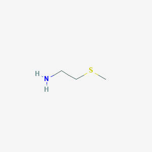 molecular formula C3H9NS B103984 2-(Methylthio)ethylamine CAS No. 18542-42-2