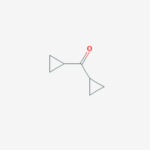 molecular formula C7H10O B103985 Dicyclopropyl ketone CAS No. 1121-37-5