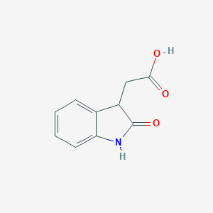 (2-oxo-2,3-dihydro-1H-indol-3-yl)acetic acid